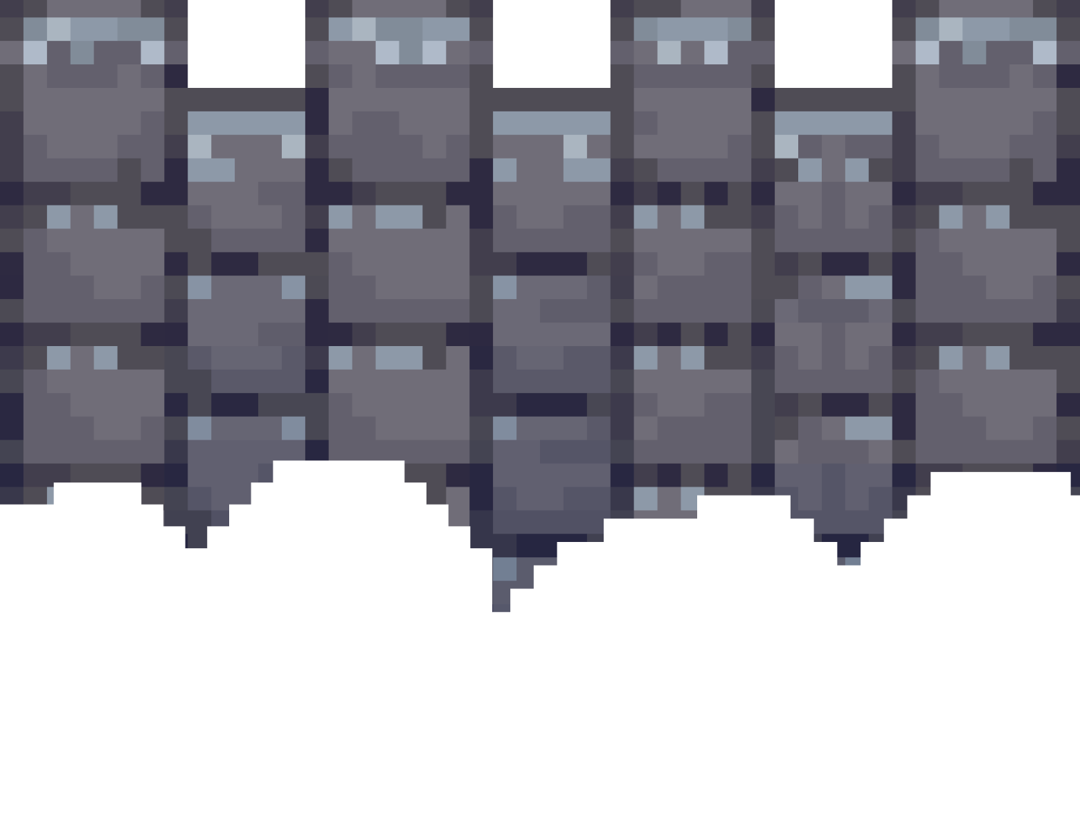 mobile castle and clouds